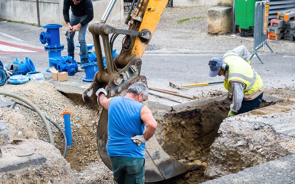 travaux assainissement Gennevilliers